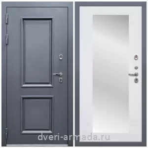 Толстые входные двери, Дверь входная уличная в дом Армада Корса / МДФ 16 мм ФЛЗ-Пастораль, Белый матовый