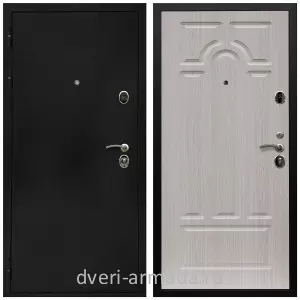 Входные двери черная шагрень, Дверь входная Армада Престиж Черная шагрень / МДФ 6 мм ФЛ-58 Дуб белёный