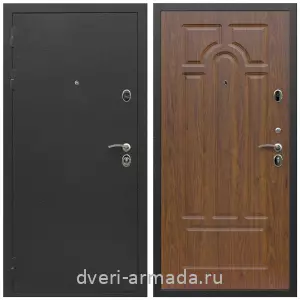 Входные двери хай-тек, Дверь входная Армада Престиж Черный шелк / ФЛ-58 Мореная береза