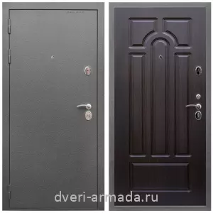 Входные двери 960 мм, Дверь входная Армада Оптима Антик серебро / МДФ 16 мм ФЛ-58 Венге