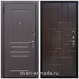 МДФ, Дверь входная Армада Экстра ФЛ-243 Эковенге / ФЛ-57 Дуб шоколад