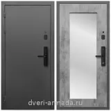 Умная входная смарт-дверь Армада Гарант Kaadas S500/ МДФ 16 мм ФЛЗ-Пастораль, Бетон темный