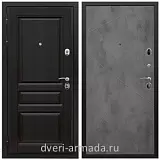 Входные двери толщиной 100 мм, Дверь входная Армада Премиум-Н ФЛ-243 Венге / ФЛ-291 Бетон темный