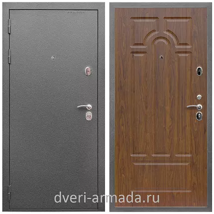 Дверь входная Армада Оптима Антик серебро / МДФ 6 мм ФЛ-58 Мореная береза