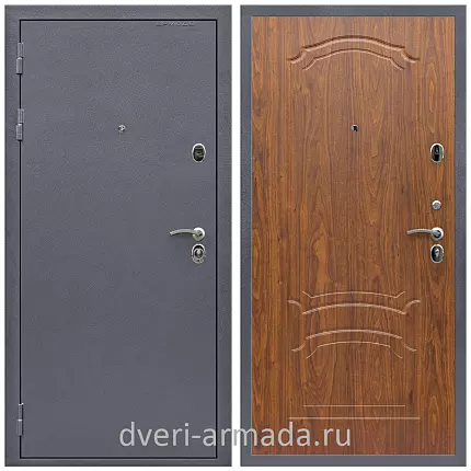 Дверь входная Армада Престиж Антик серебро / МДФ 6 мм ФЛ-140 Мореная береза