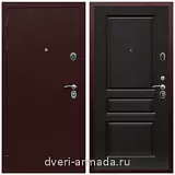 Элитные для коттеджей, Дверь входная Армада Люкс Антик медь / ФЛ-243 Венге